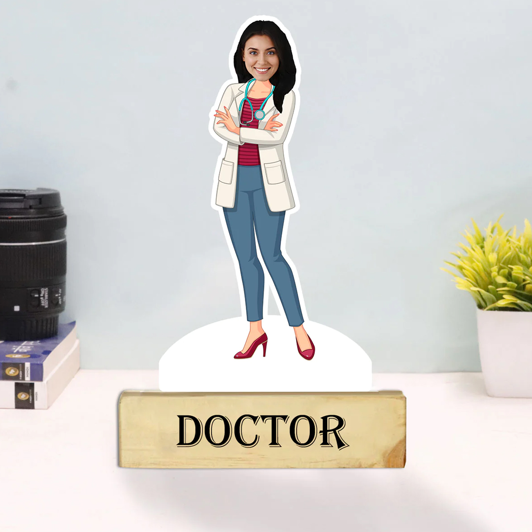 Lady Doctor Caricature