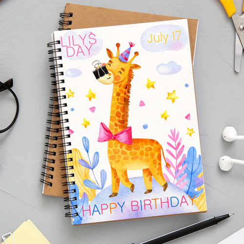 Birthday Personalized Notebook