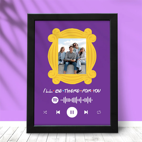 FRIENDS Theme Personalised Spotify Frame