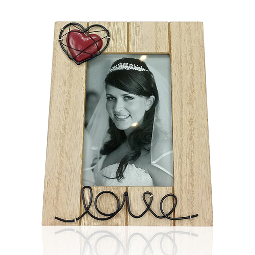 Wooden Photo Frame for Lovers 