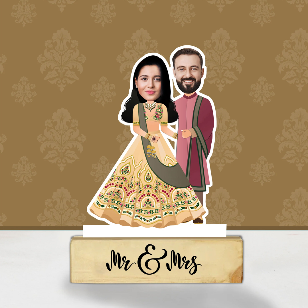 Mr And Mrs caricature