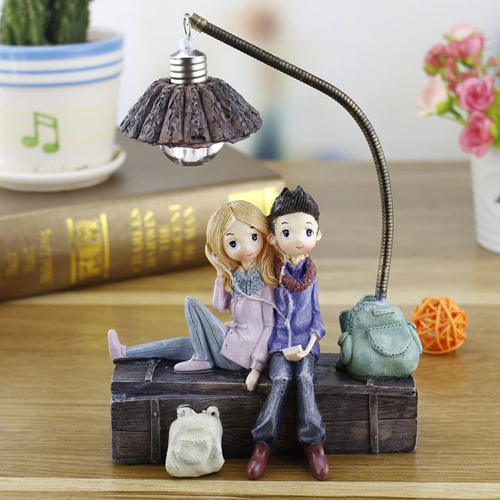 Cute Couple Sitting Together: Perfect Gift for Couple