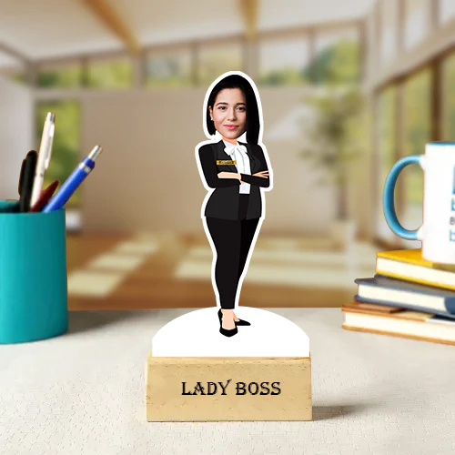 Lady Boss Caricature